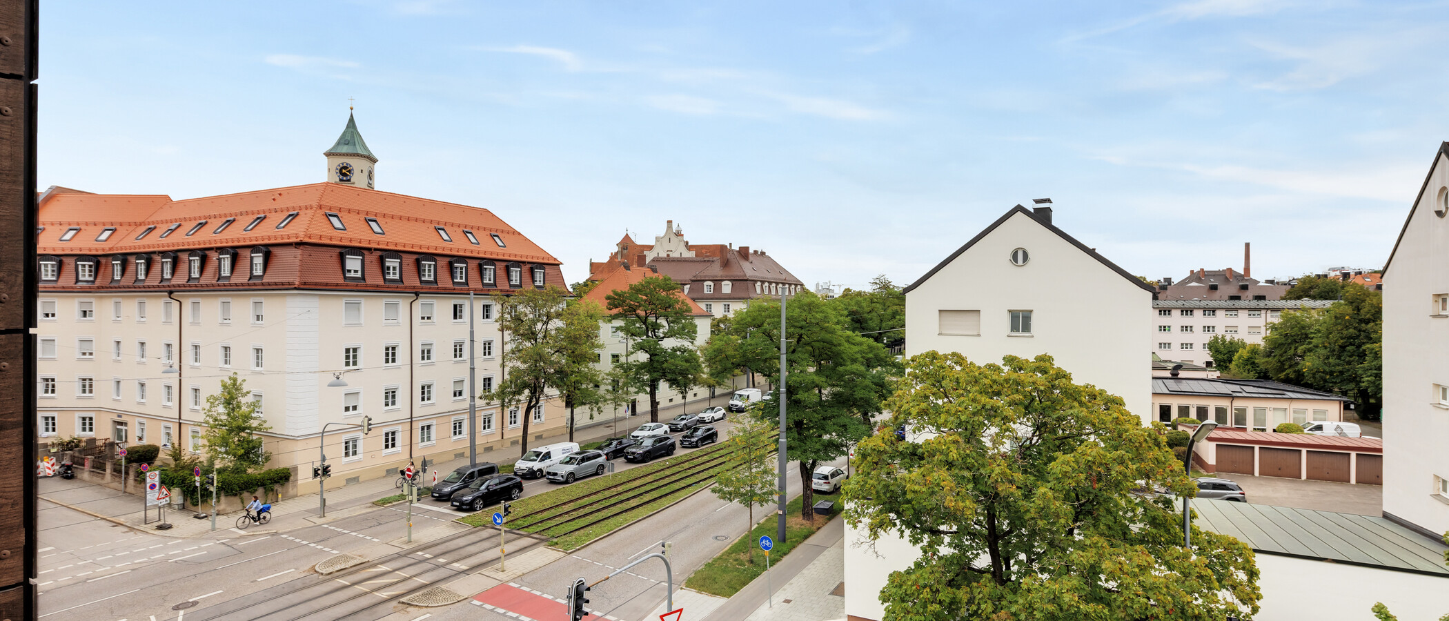 квартира München Neuhausen 04 вид из окна 15011