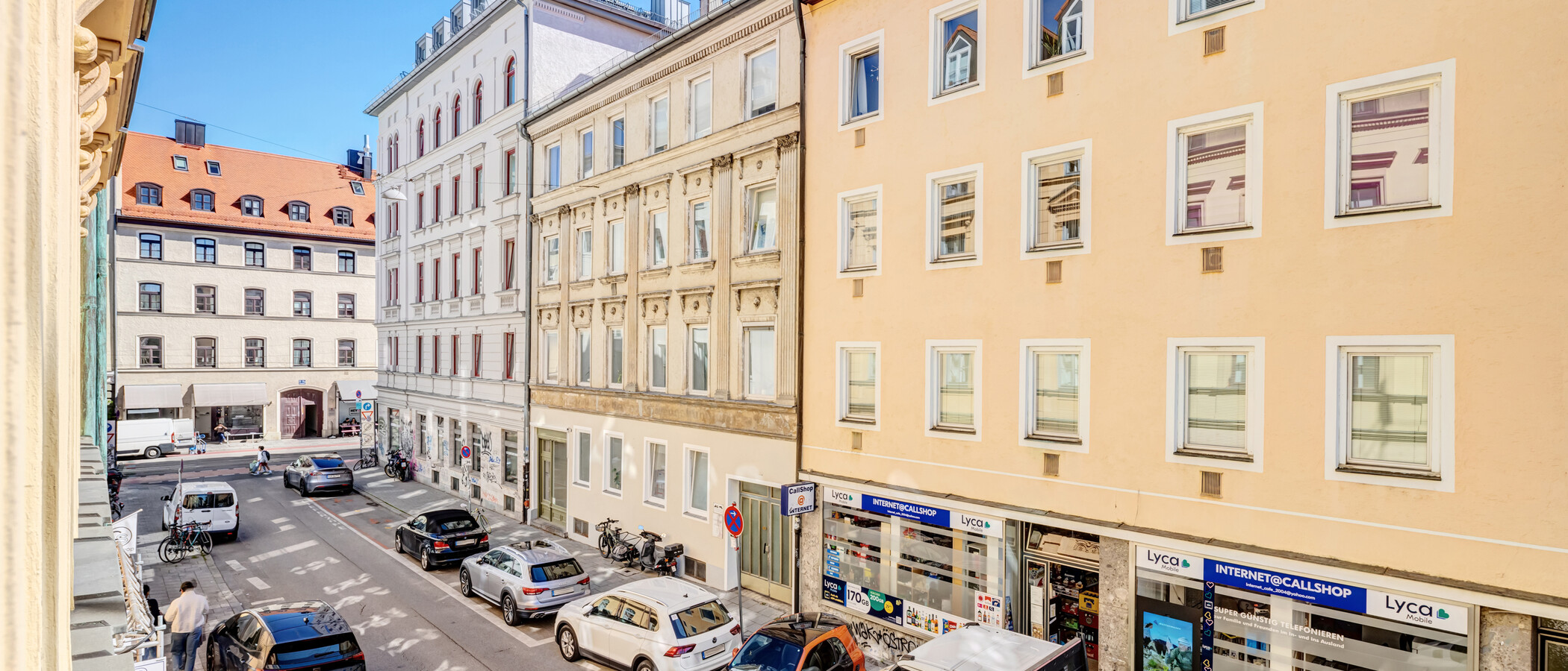 квартира München Glockenbachviertel 01 вид из окна 15015