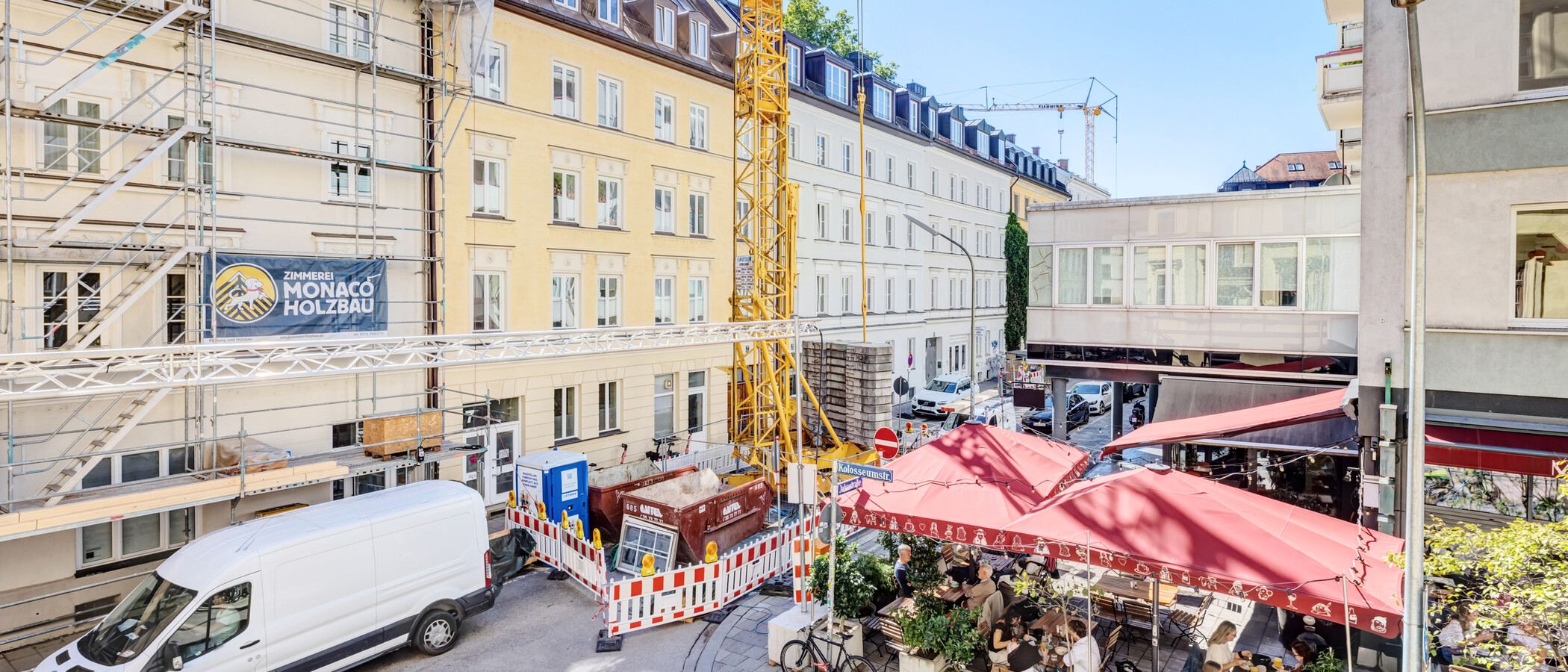 квартира München Glockenbachviertel 02 вид из окна 15015