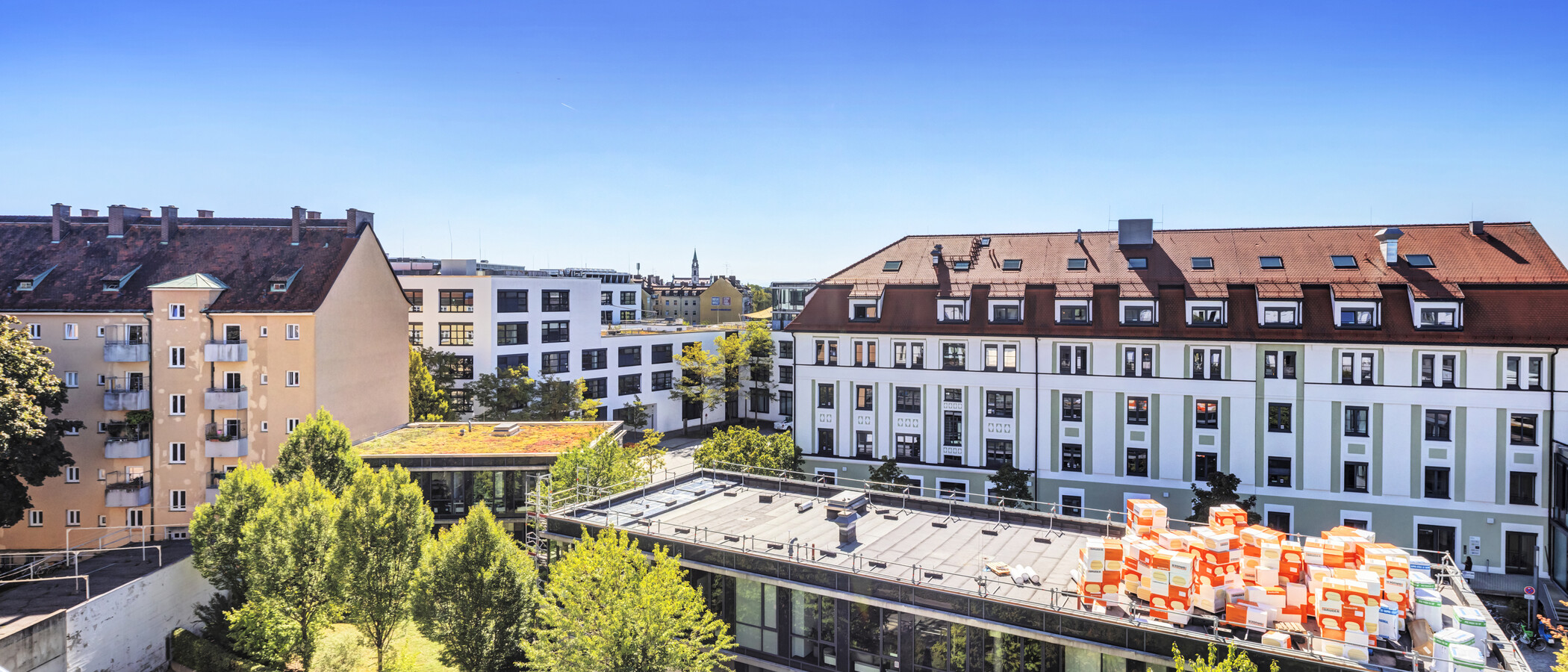 квартира München Schwanthalerhöhe 01 вид из окна 15025