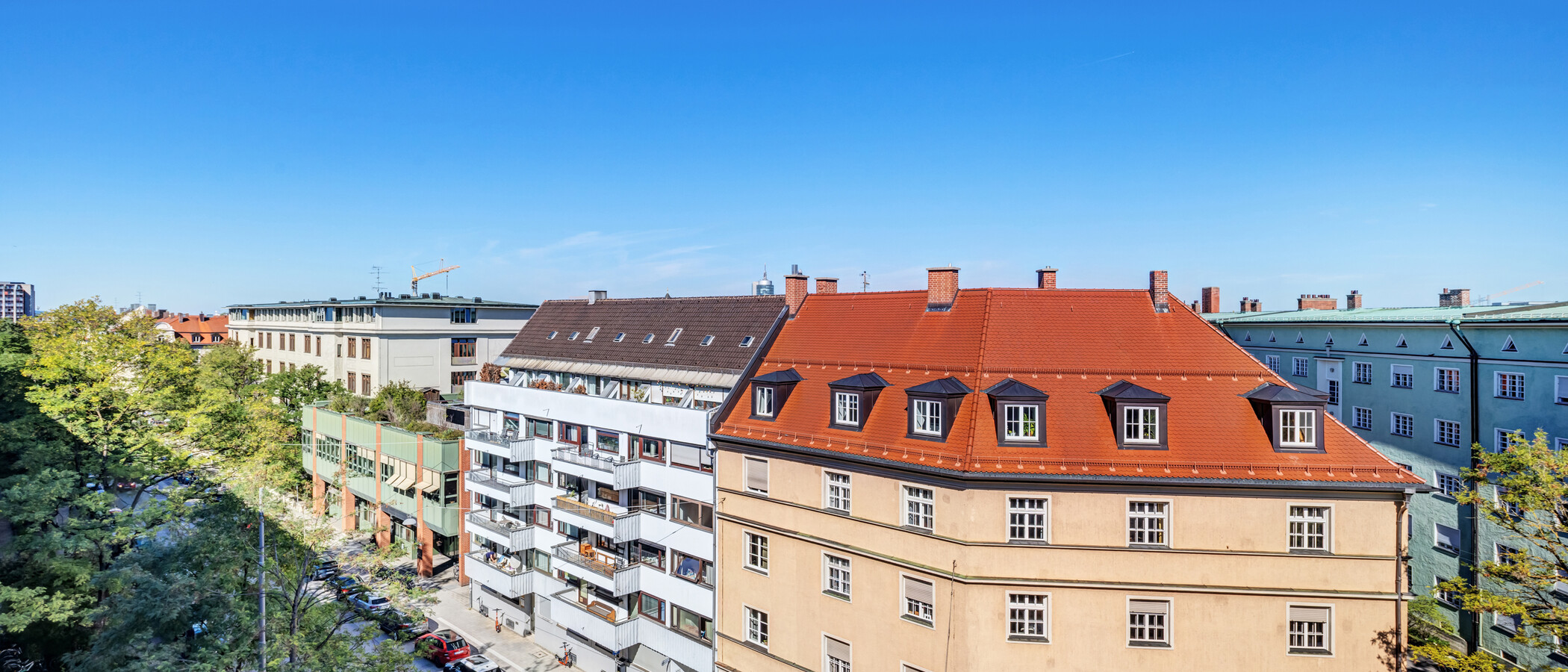 квартира München Schwanthalerhöhe 03 вид из окна 15025