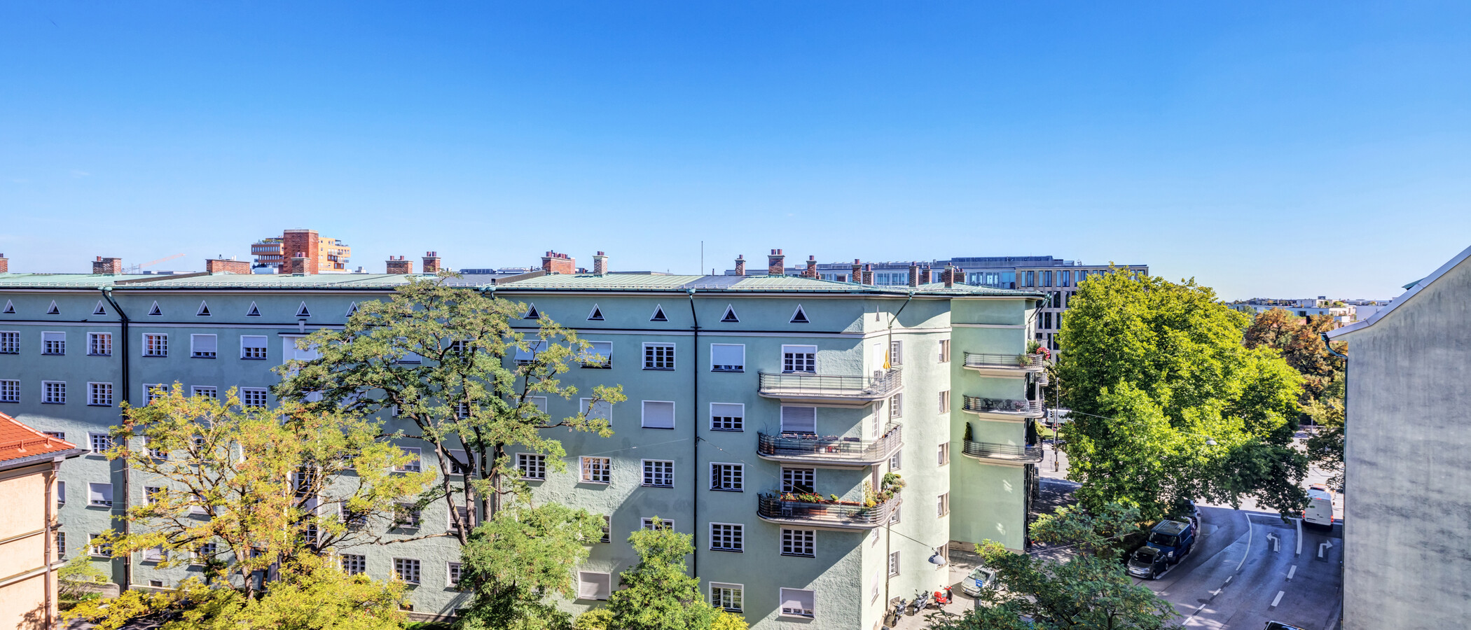 квартира München Schwanthalerhöhe 04 вид из окна 15025