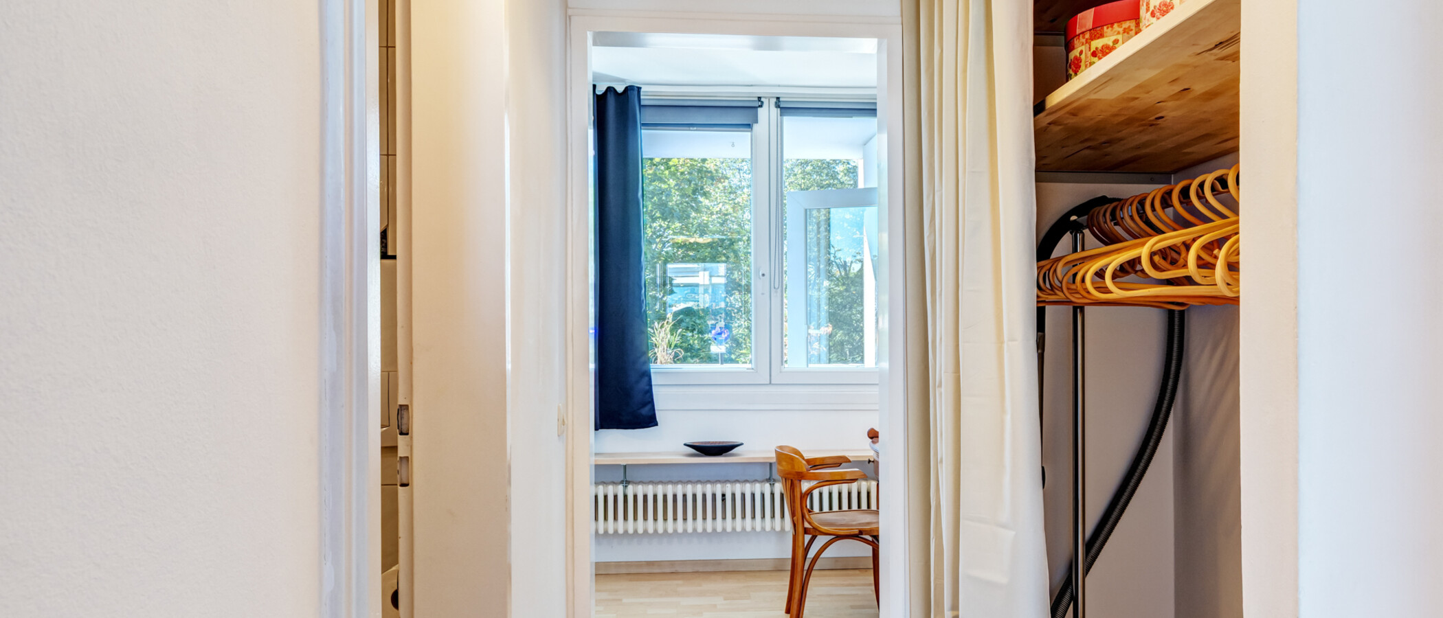 мансардная квартира München Moosach 05 коридор 15028