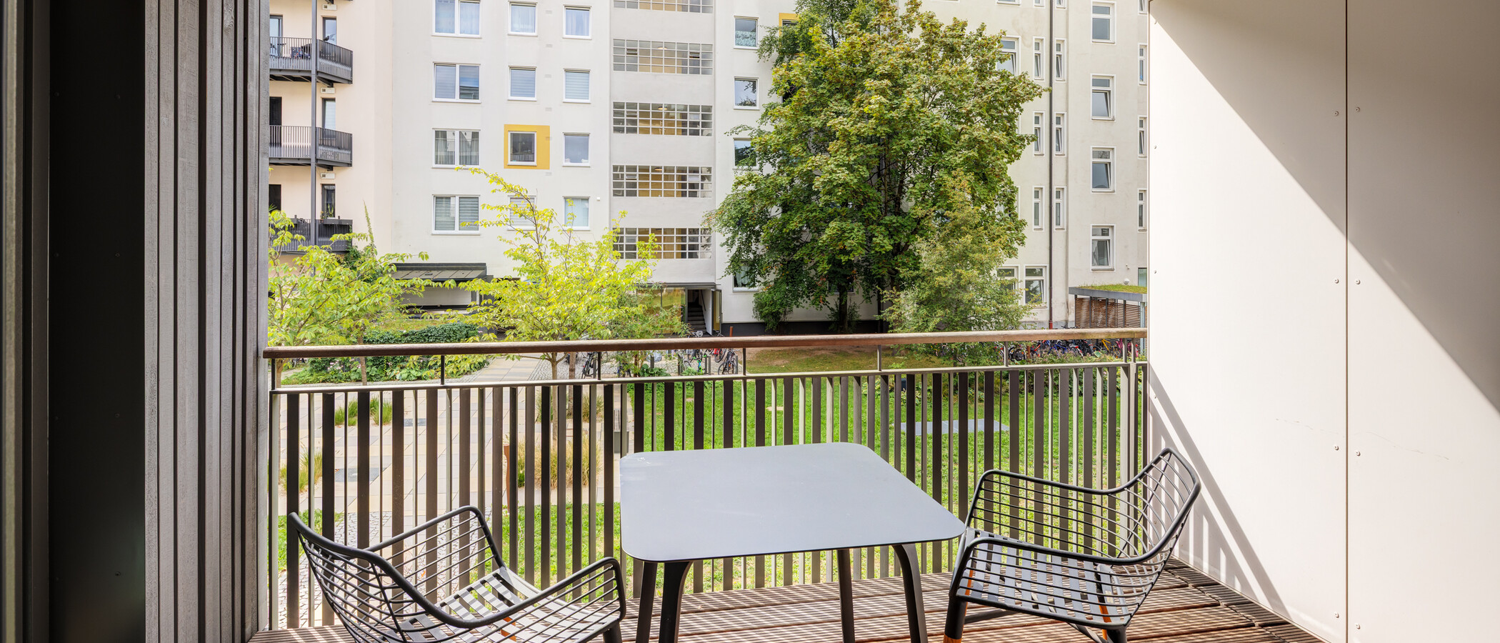 квартира München Schwanthalerhöhe 01 балкон 15032