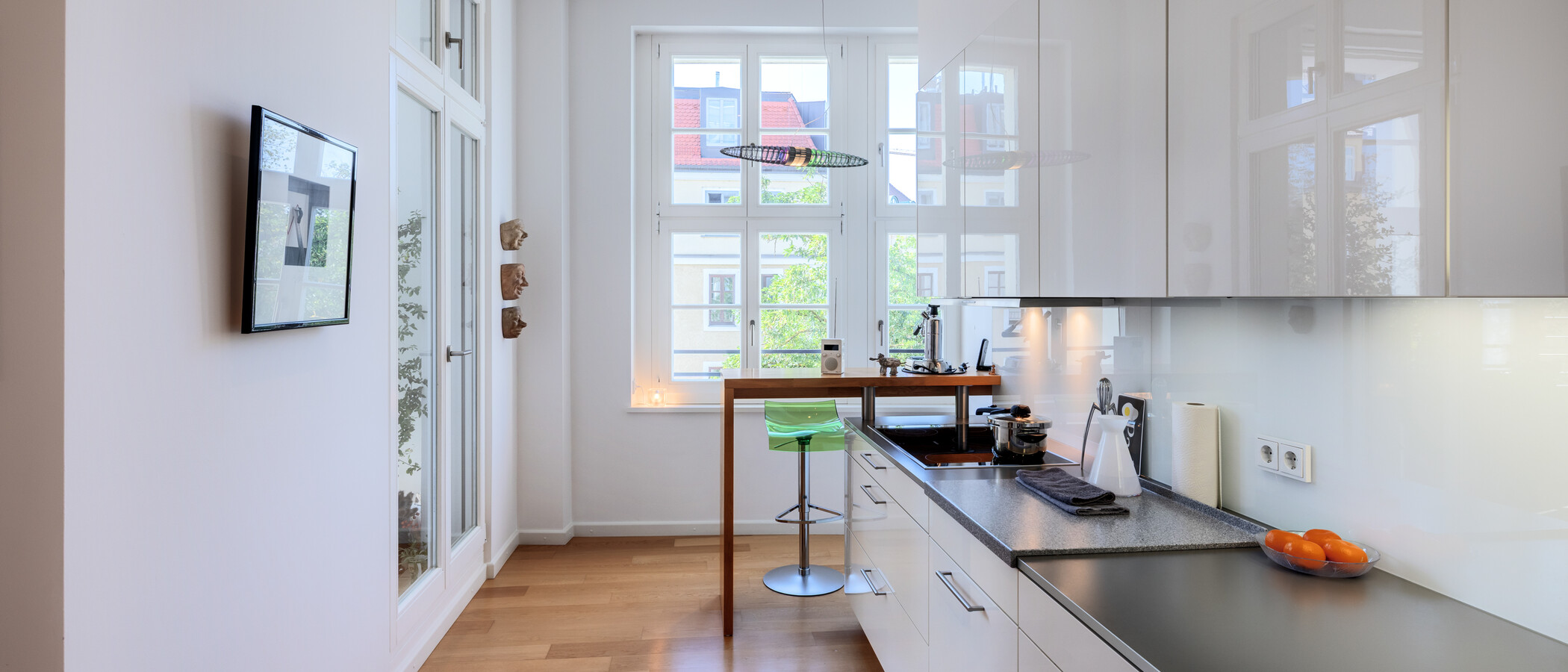 квартира München Isarvorstadt 02 кухня 15035