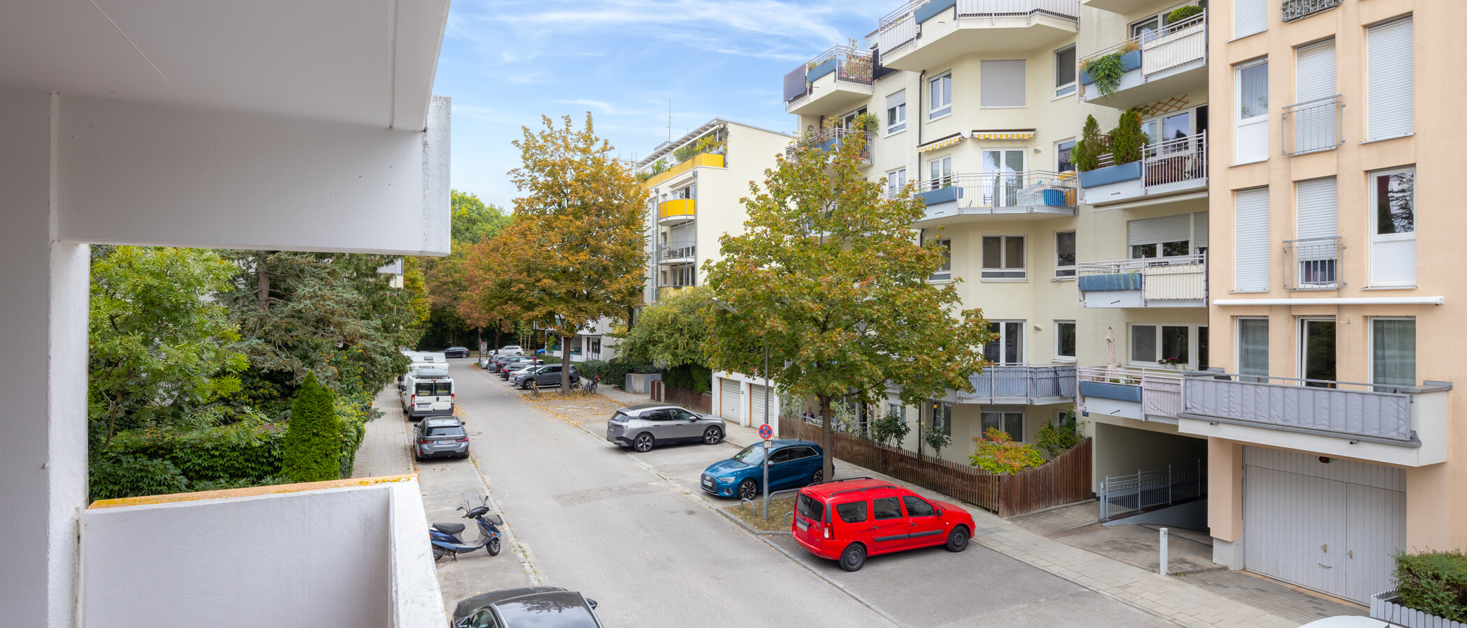 квартира München Schwabing-West 01 вид из окна 15039