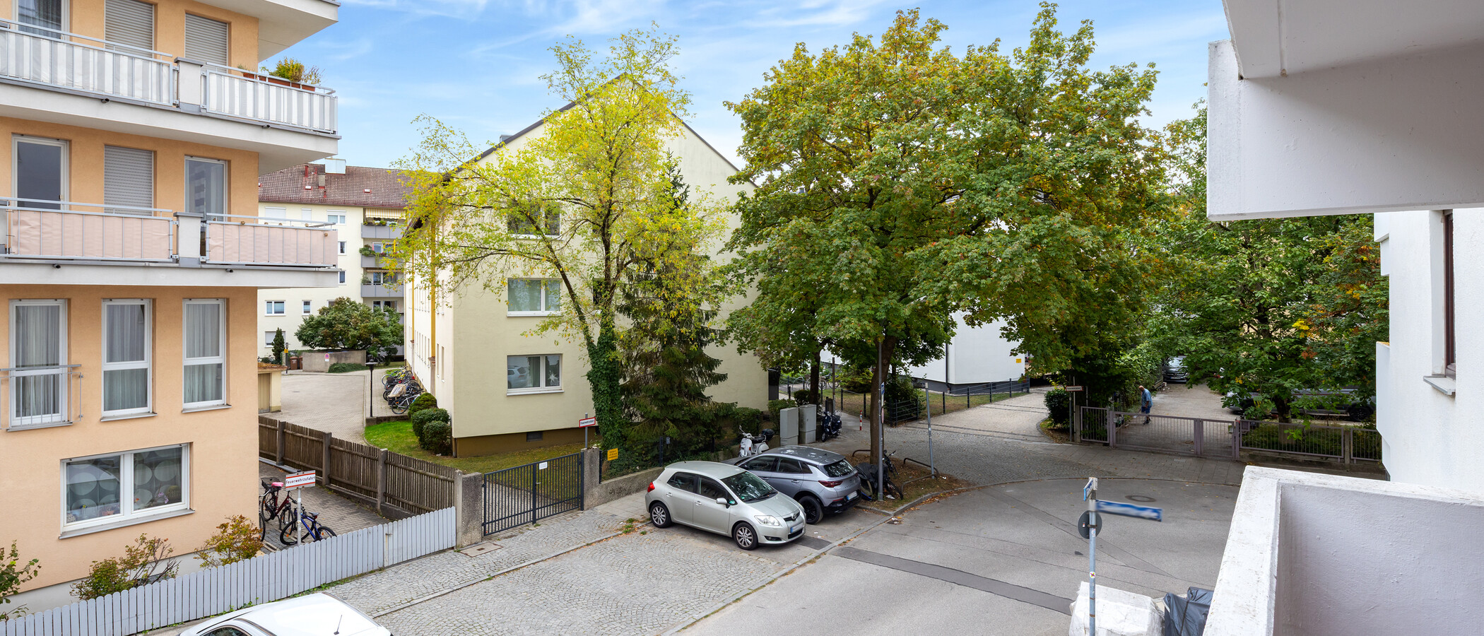 квартира München Schwabing-West 02 вид из окна 15039