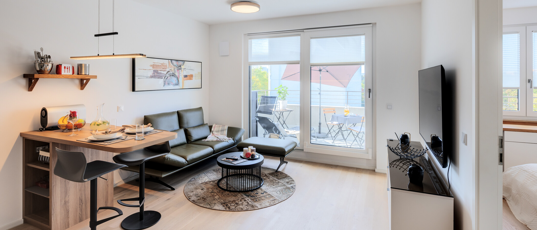 квартира München Neuperlach 01 жилое пространство 15040