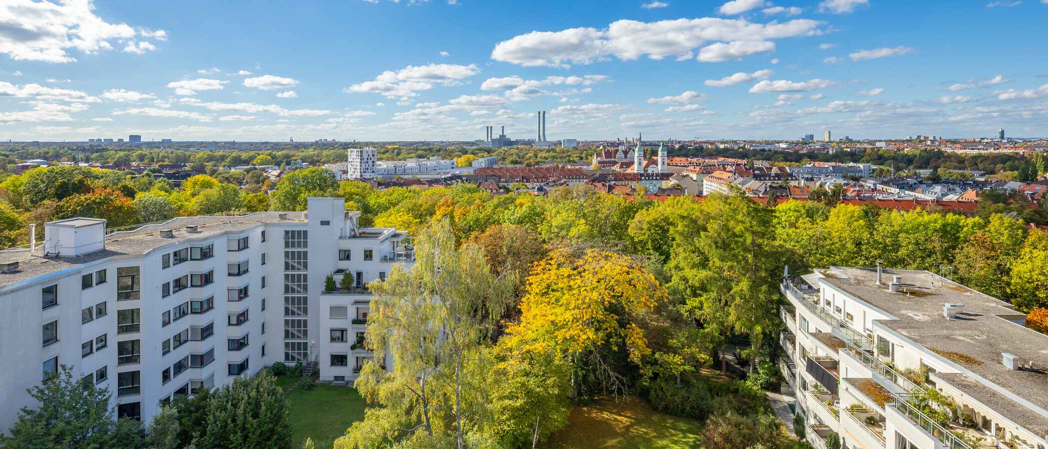 квартира München Obergiesing 01 вид из окна 15043