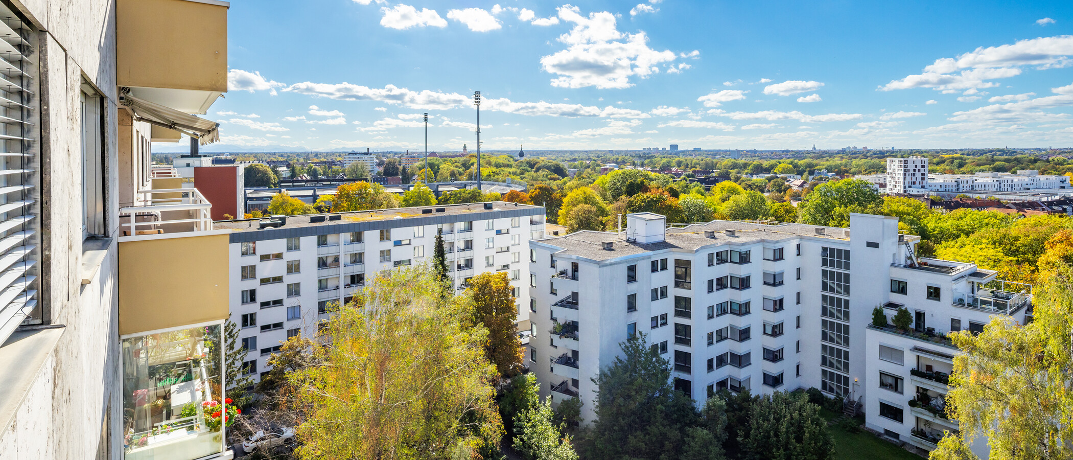квартира München Obergiesing 02 вид из окна 15043