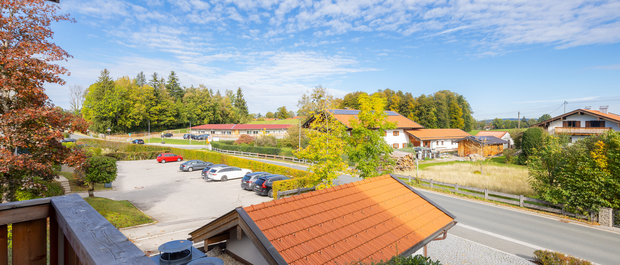 квартира Gmund am Tegernsee 02 вид из окна 15046