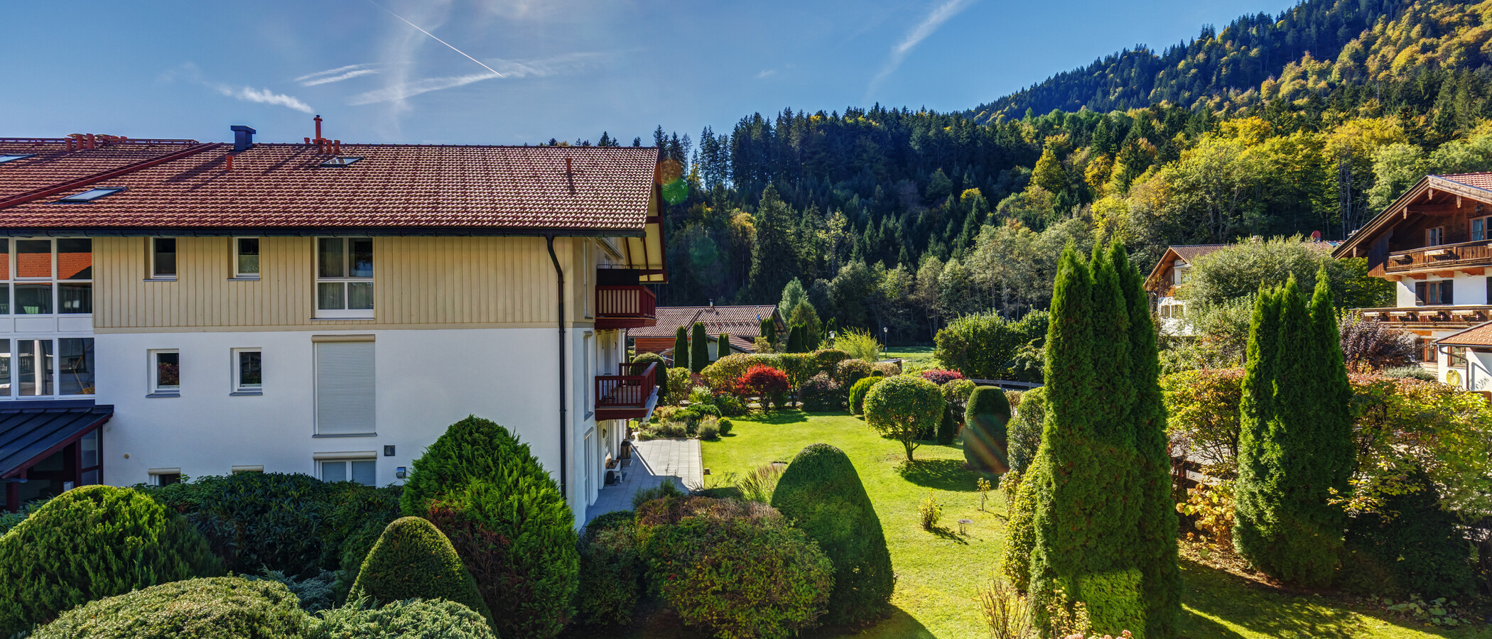 квартира Bad Wiessee 03 вид из окна 15048