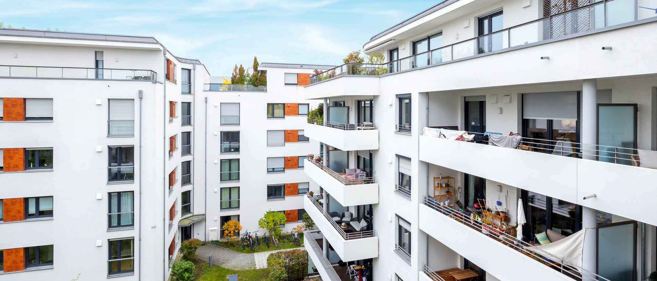 квартира München Parkstadt Schwabing 02 вид из окна 15052