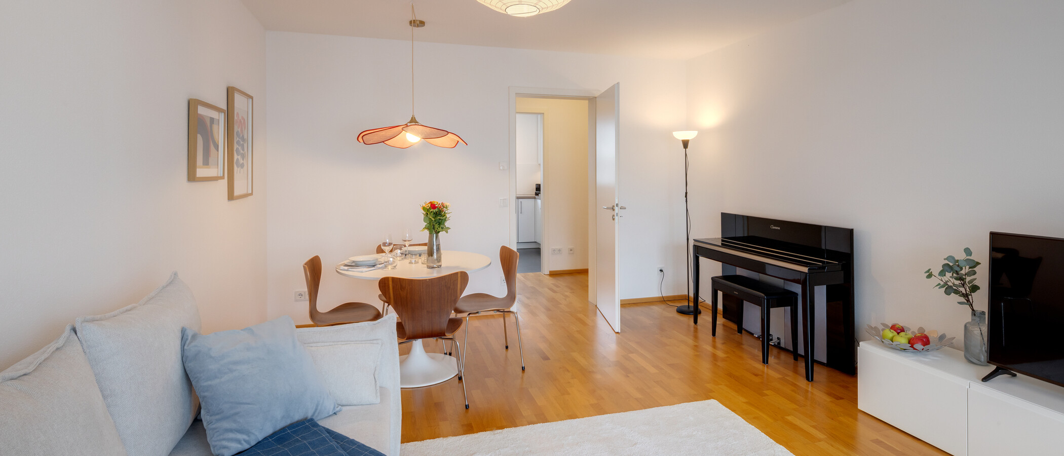 квартира München Parkstadt Schwabing 03 жилое пространство 15052