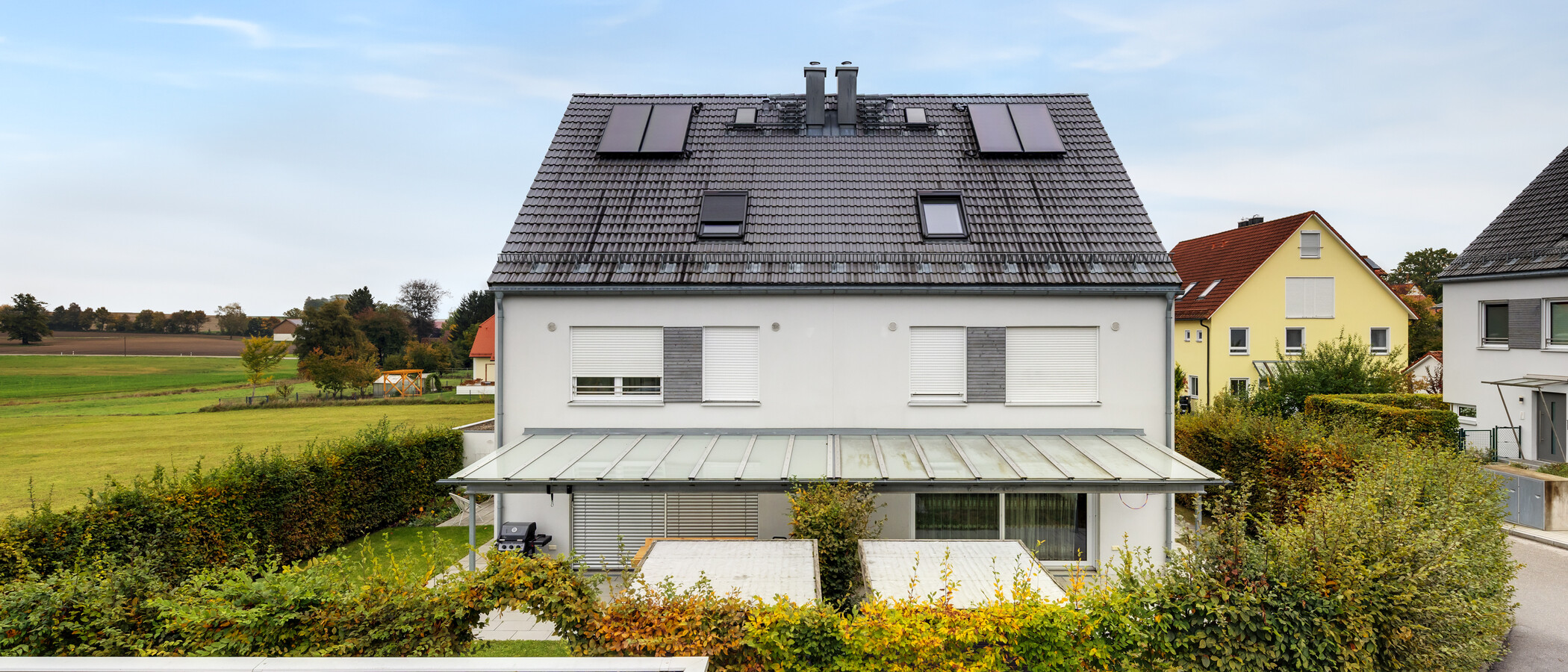 таунхаус Dachau 02 вид из окна 15053