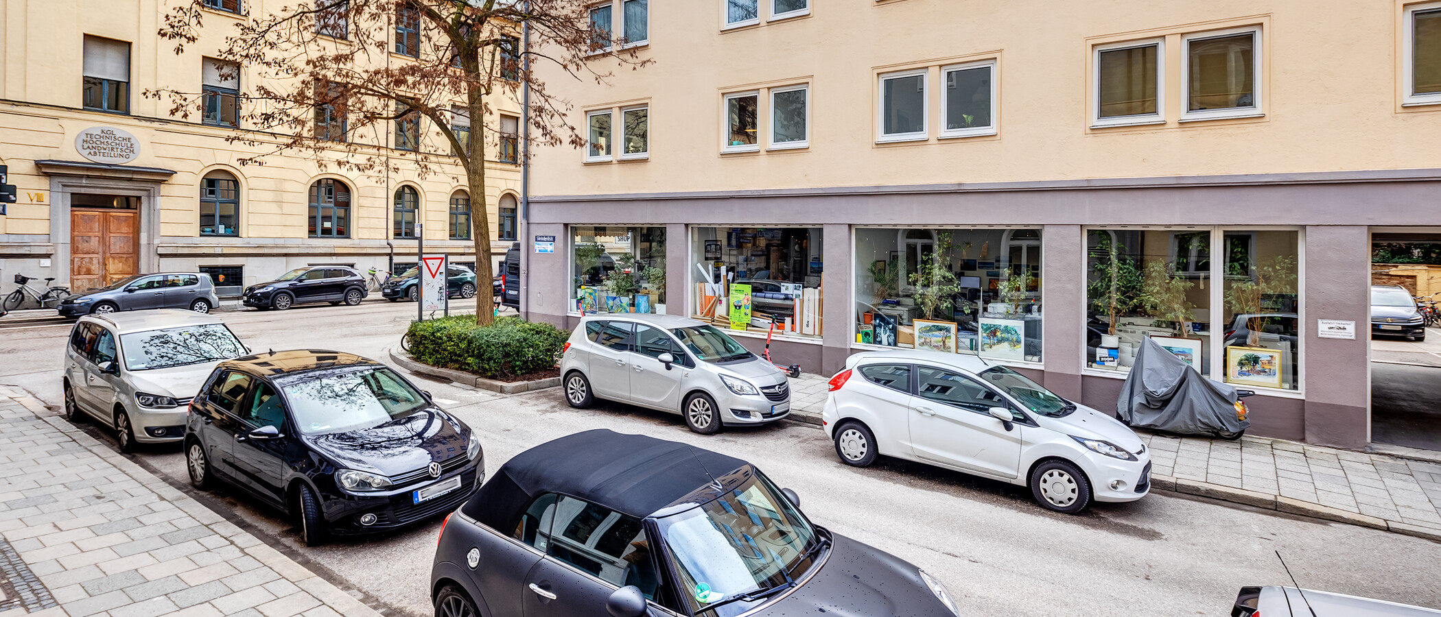 квартира München Maxvorstadt - Rund um den Josephsplatz 01 вид из окна 1522