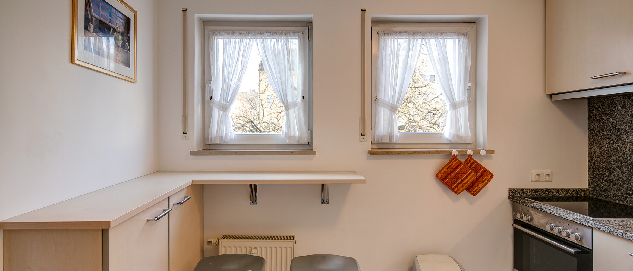 квартира München Glockenbachviertel 04 кухня 1531