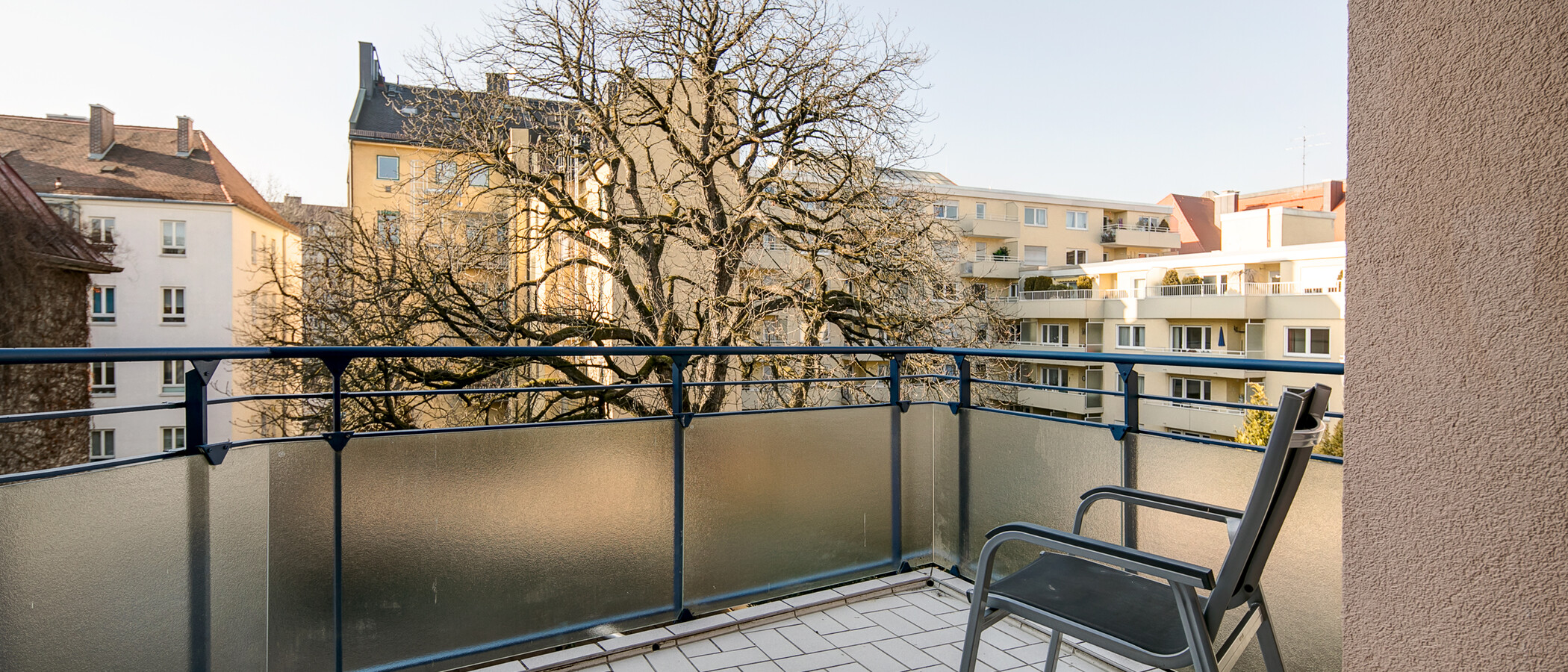 квартира München Glockenbachviertel 01 балкон 1531