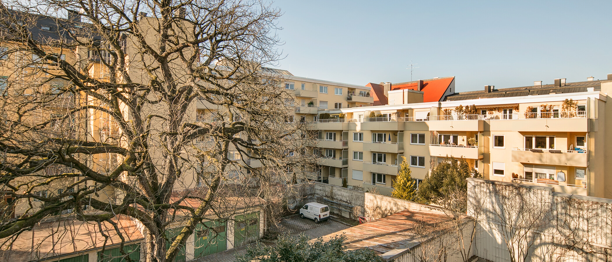квартира München Glockenbachviertel 01 вид из окна 1531