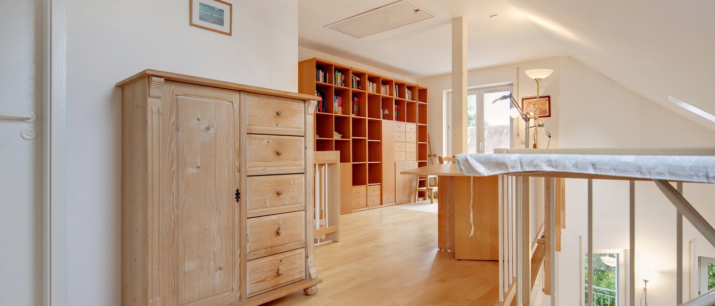 двухэтажная квартира München Waldtrudering 04 рабочая зона 1557