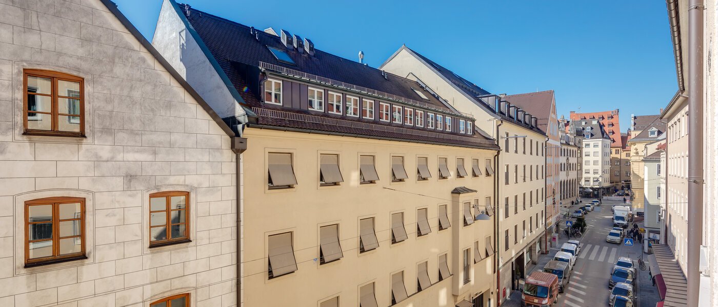 квартира München Altstadt 01 вид из окна 1559