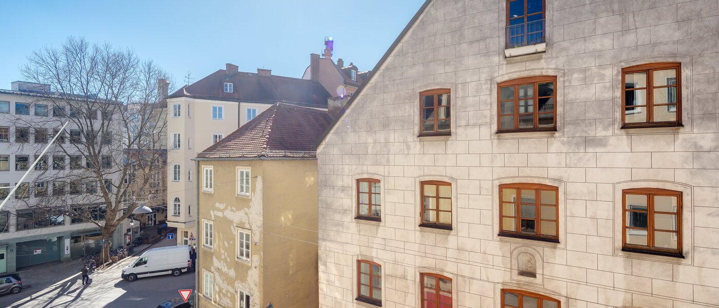 квартира München Altstadt 03 вид из окна 1559