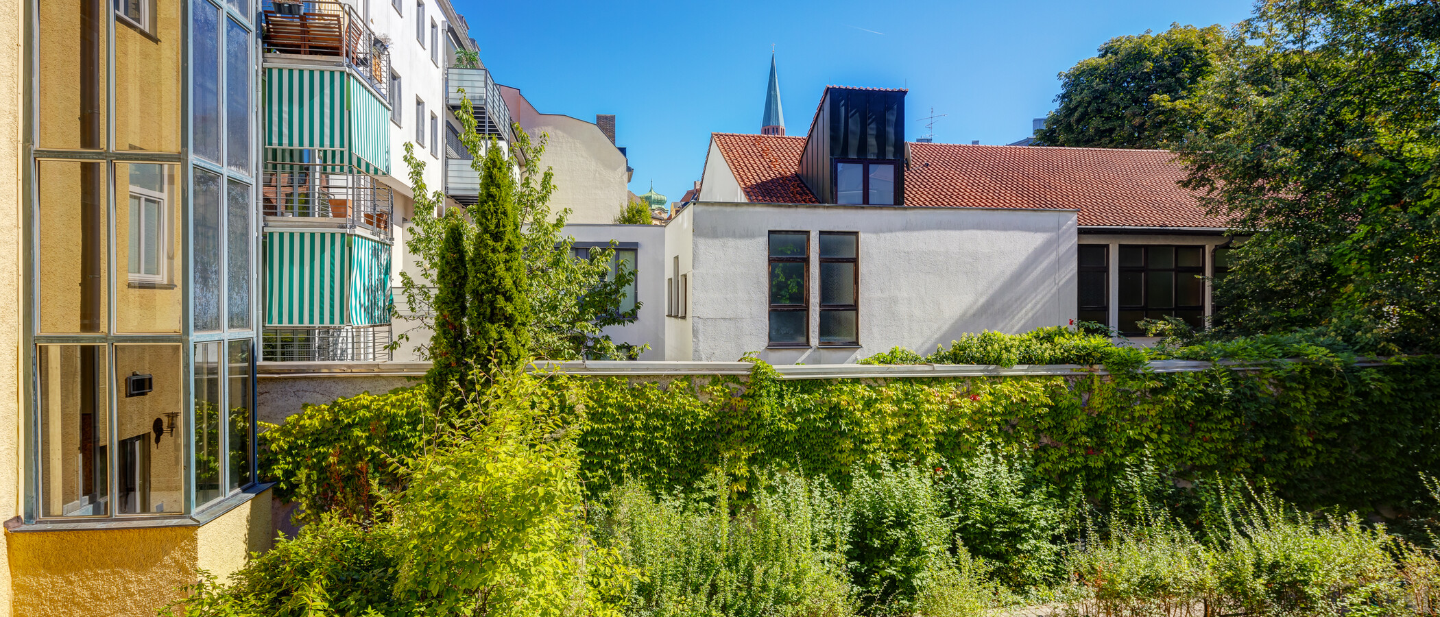 квартира München Haidhausen 01 вид из окна 1562