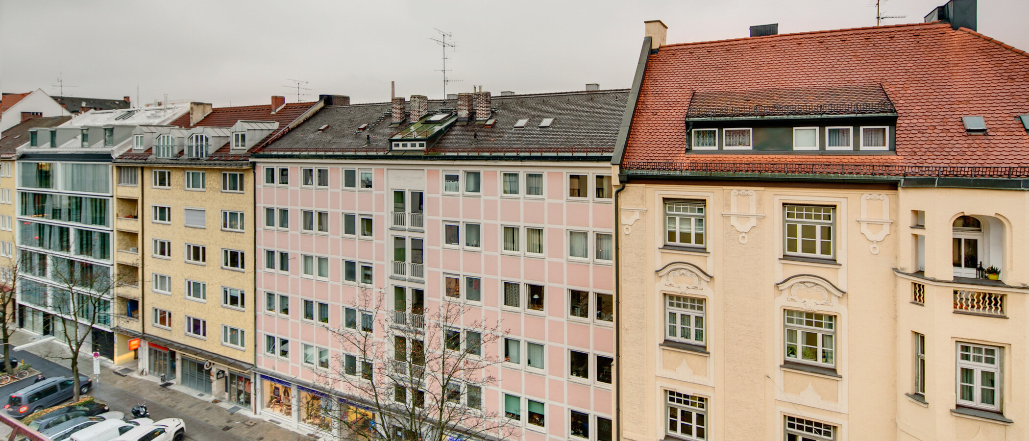квартира München Maxvorstadt 01 вид из окна 157