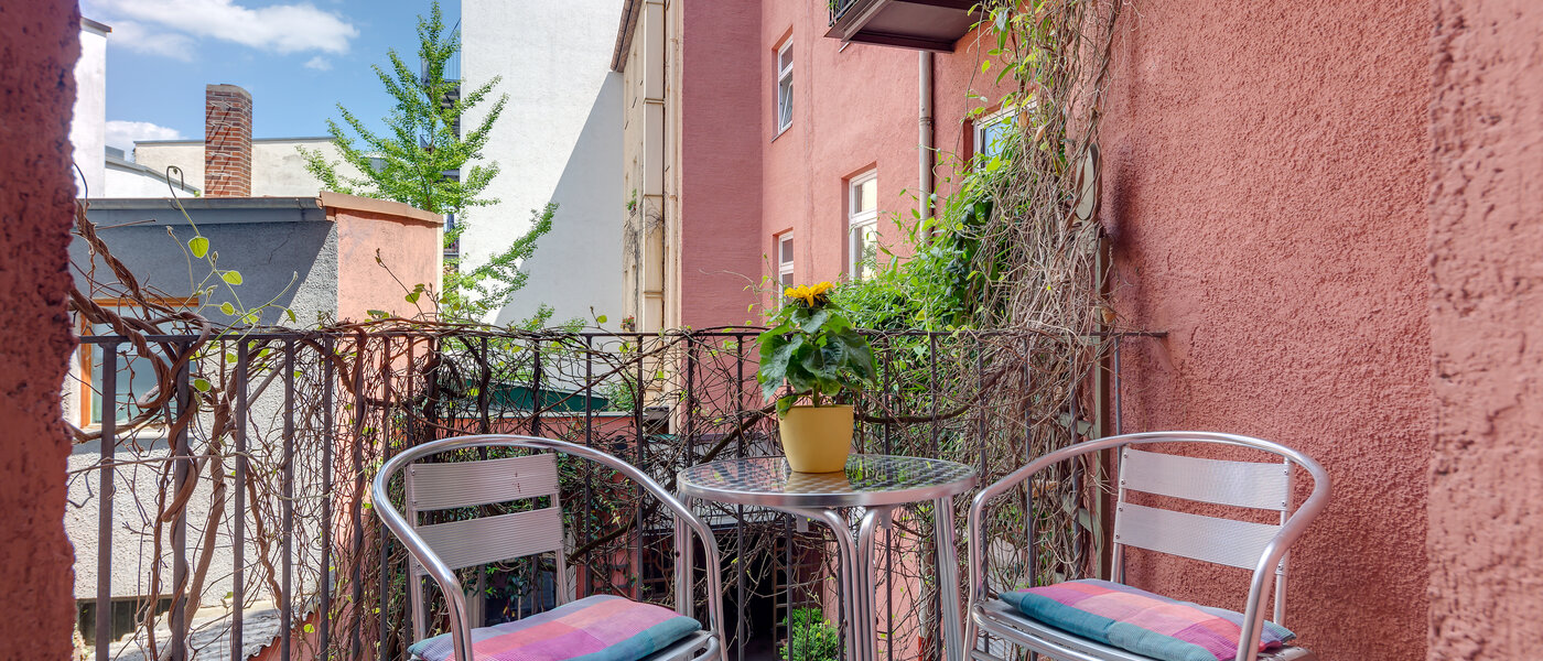 квартира München Gärtnerplatzviertel 01 балкон 1590