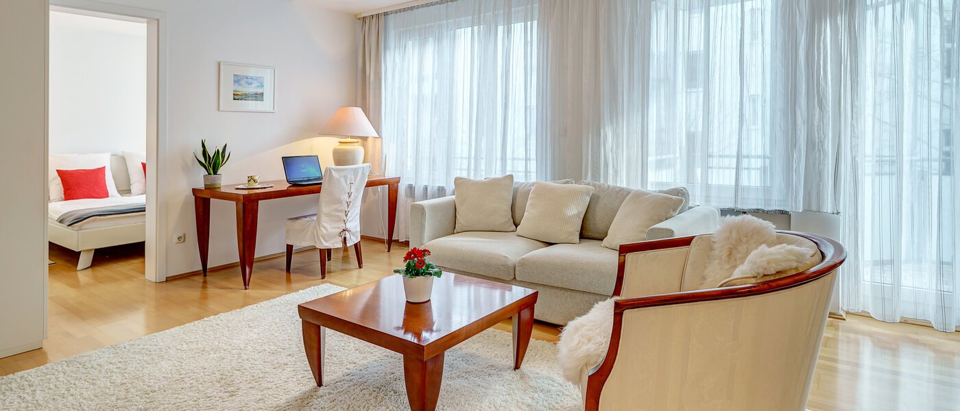 квартира München Lehel 01 жилое пространство 1615