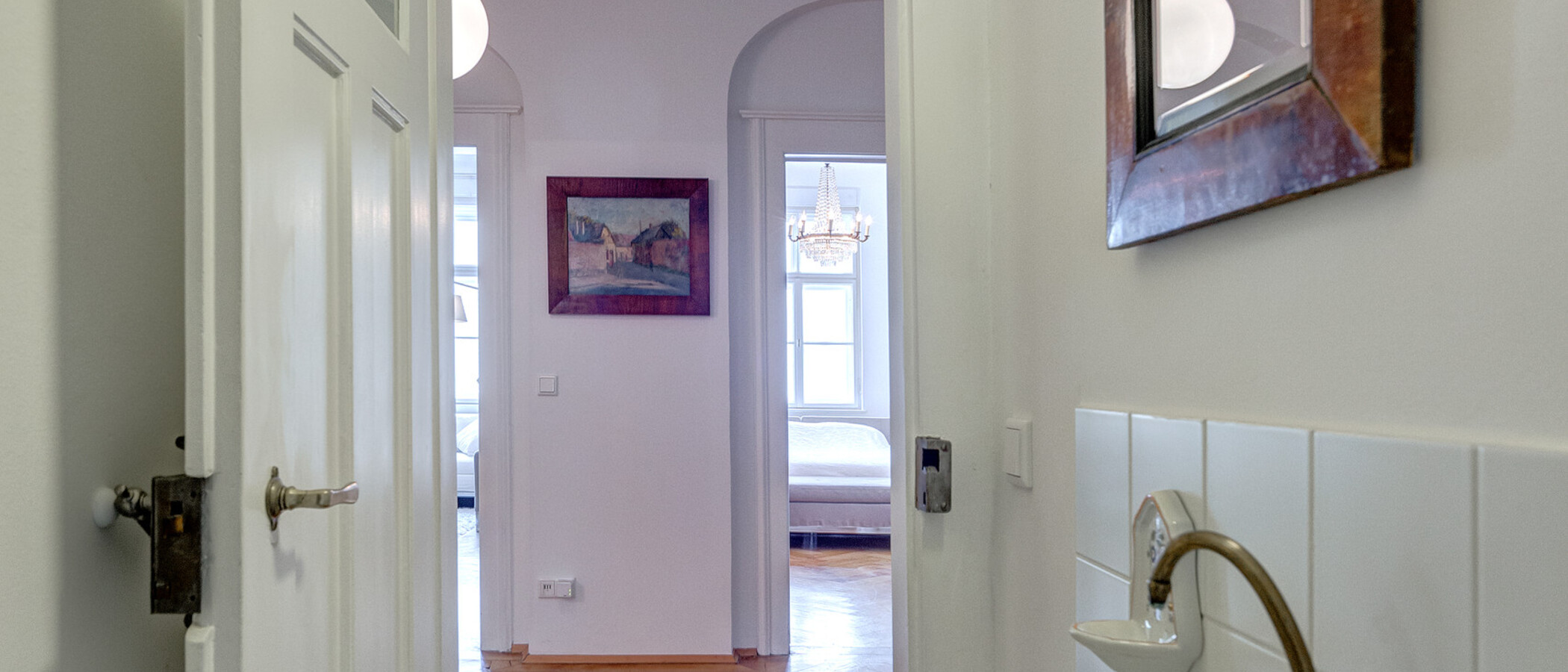 квартира München Schwabing (links der Leopoldstraße) 02 отдельный туалет 1624