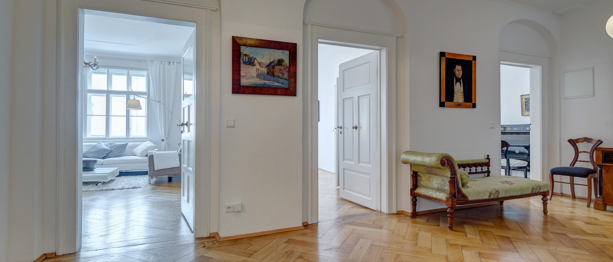 квартира München Schwabing (links der Leopoldstraße) 01 коридор 1624