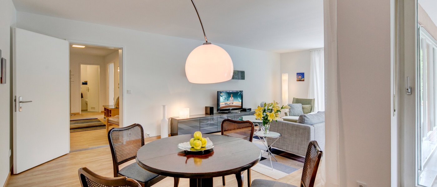 квартира München Altbogenhausen 05 гостиная 1627