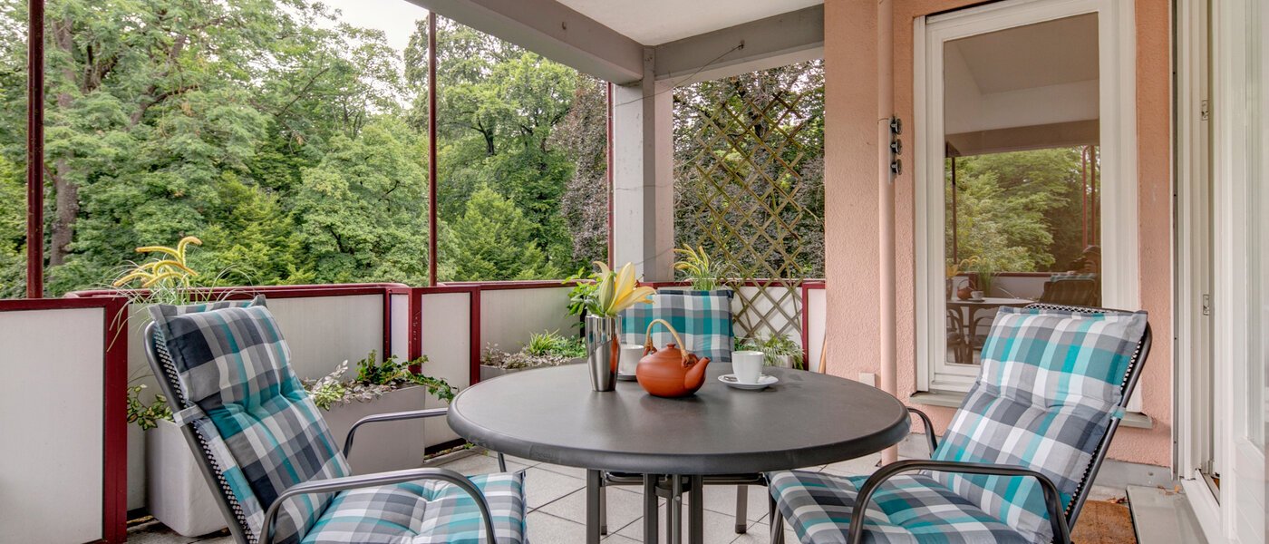 квартира München Altbogenhausen 01 балкон 1627