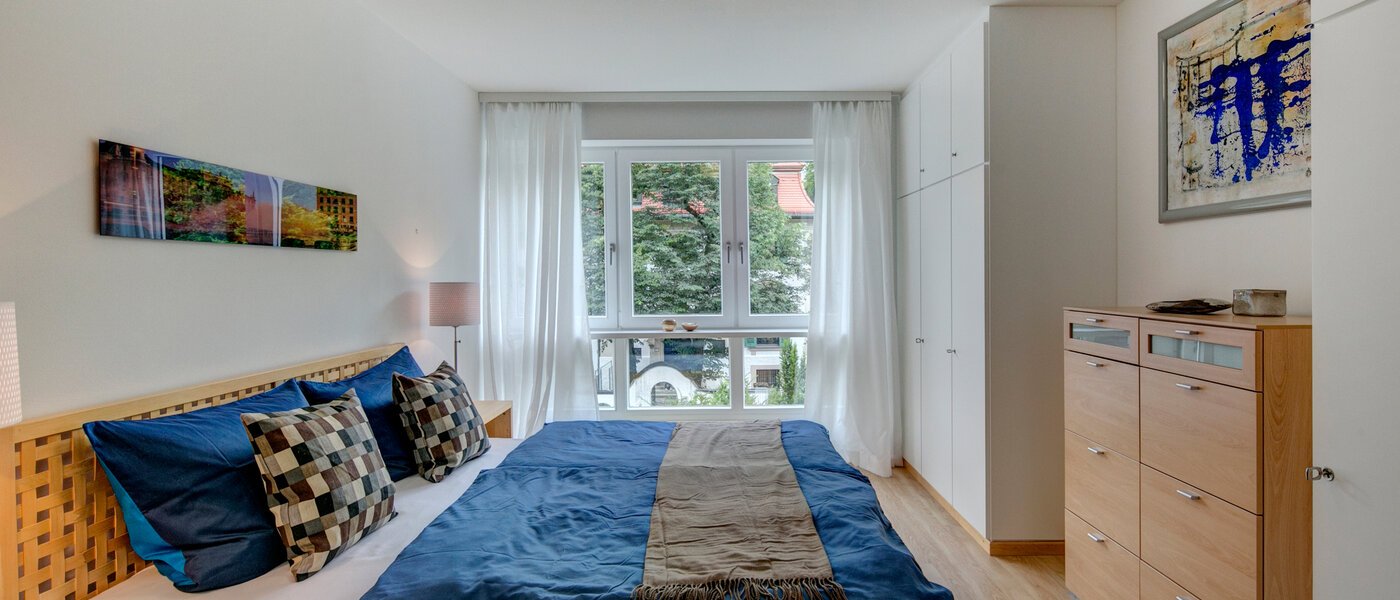 квартира München Altbogenhausen 02 спальная 1627