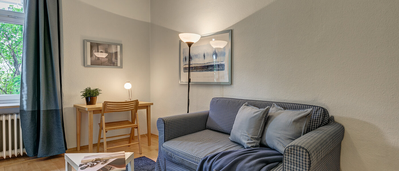 квартира München Schwabing (rechts der Leopoldstraße) 01 жилое пространство 1666