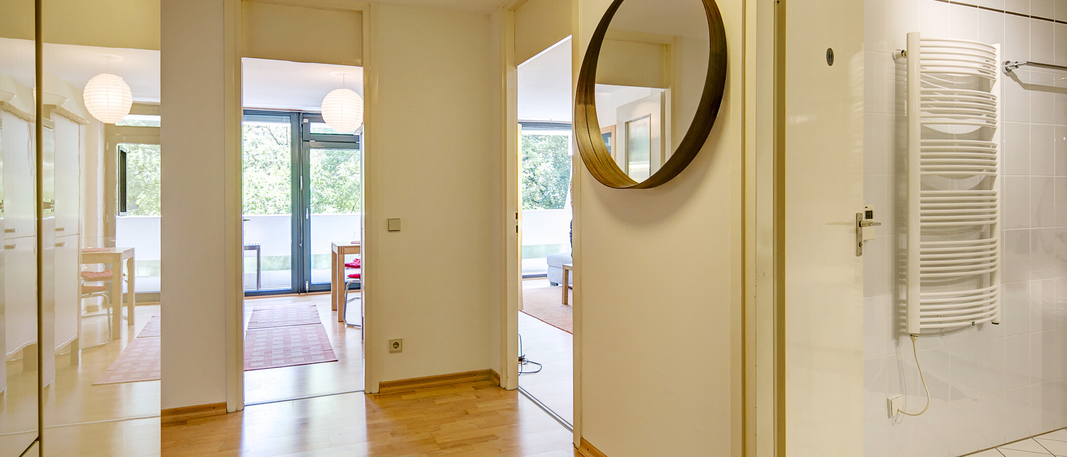квартира München Schwabing-Nord (zw. Belgrad- & Leopoldstraße) 01 коридор 1675