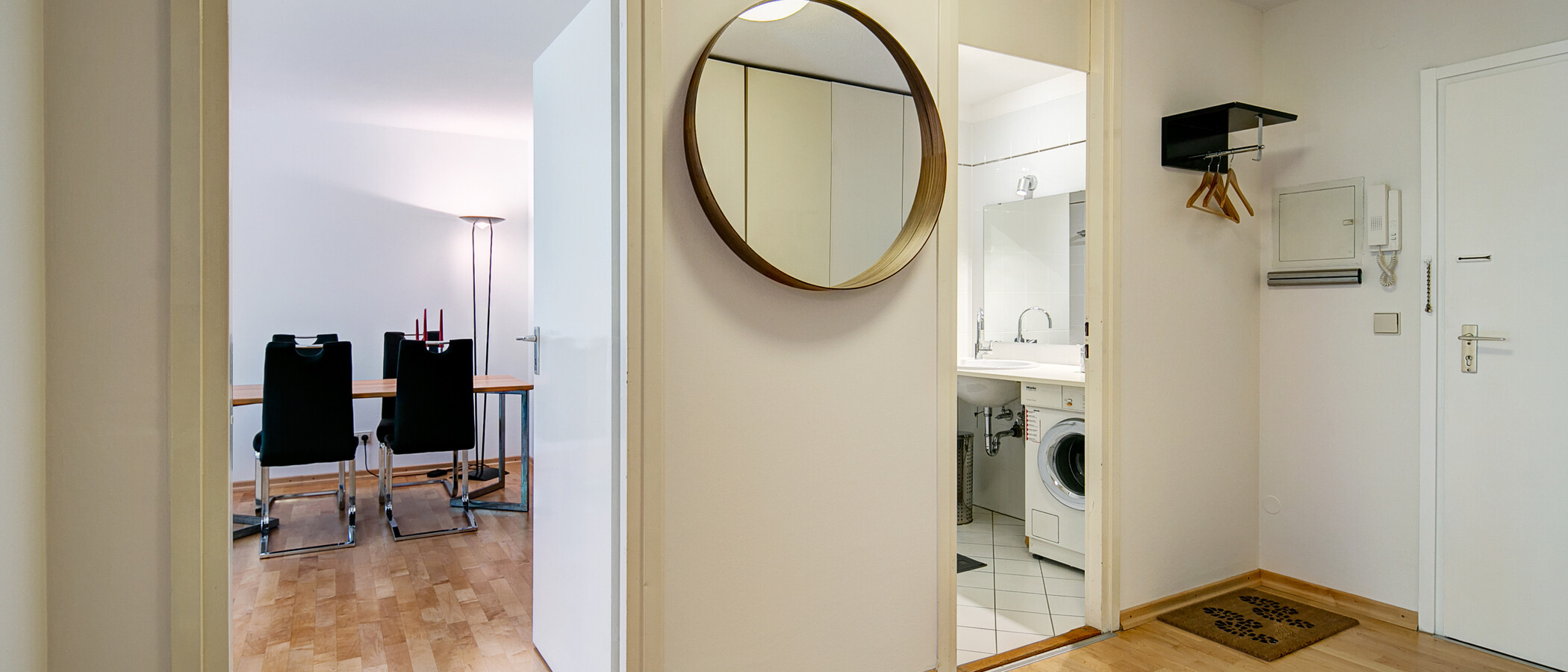 квартира München Schwabing-Nord (zw. Belgrad- & Leopoldstraße) 02 коридор 1675