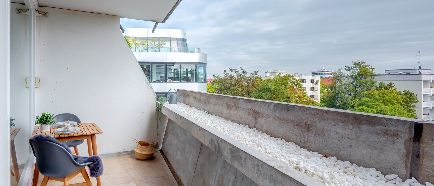 квартира München Schwabing-Nord (zw. Leopoldstraße & Englischen Garten) 01 балкон 1739