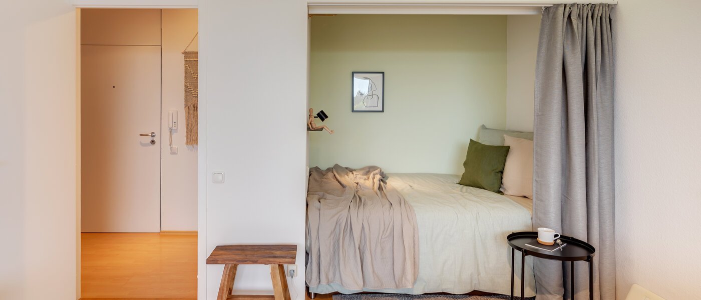 квартира München Schwabing-Nord (zw. Leopoldstraße & Englischen Garten) 03 жилое пространство 1739