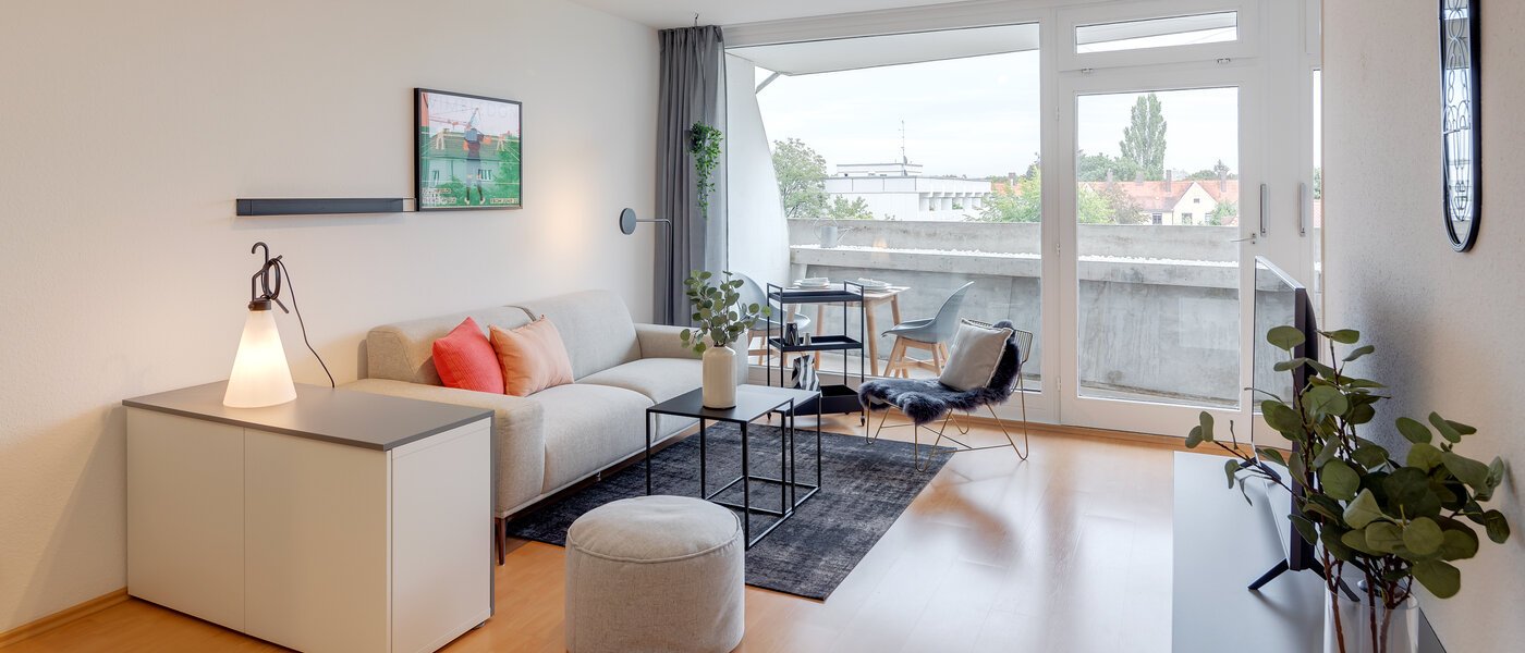 квартира München Schwabing-Nord (zw. Leopoldstraße & Englischen Garten) 07 жилое пространство 1739