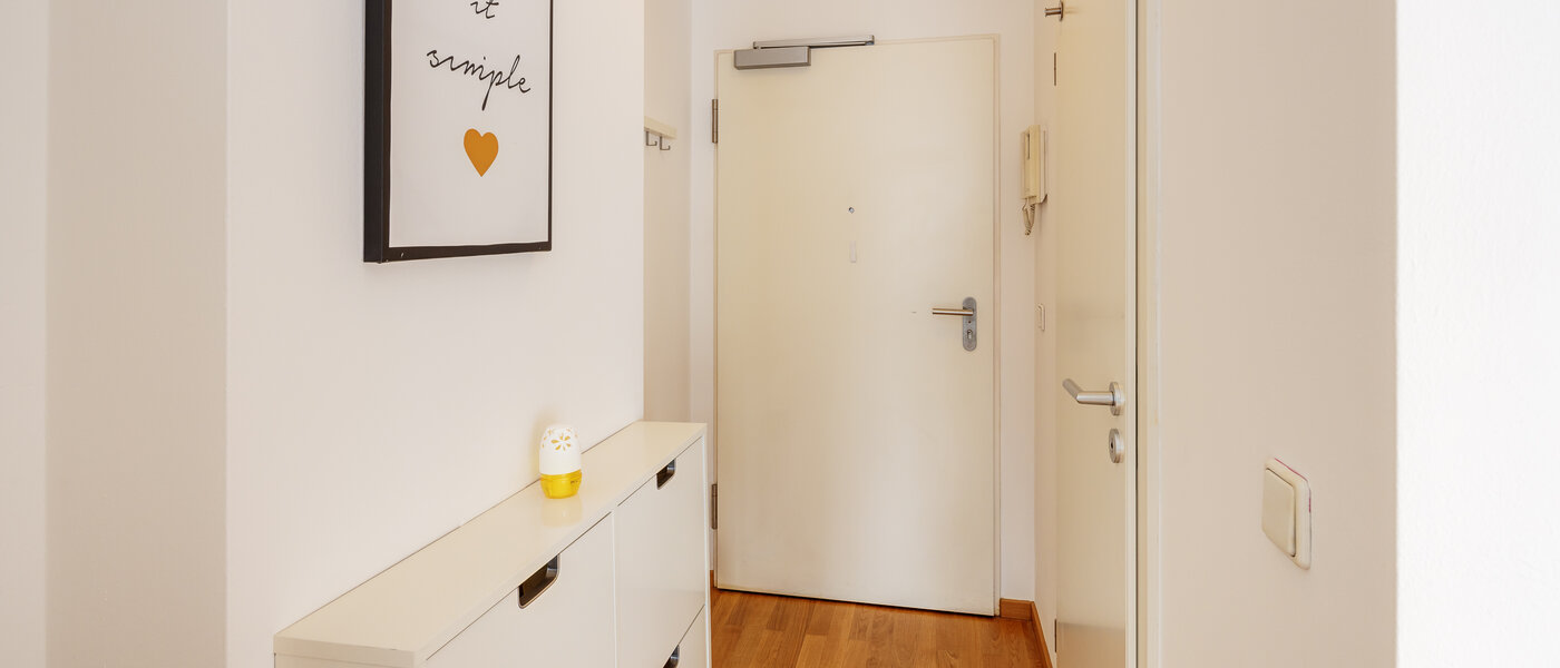 квартира München Schwabing (rechts der Leopoldstraße) 01 коридор 1782