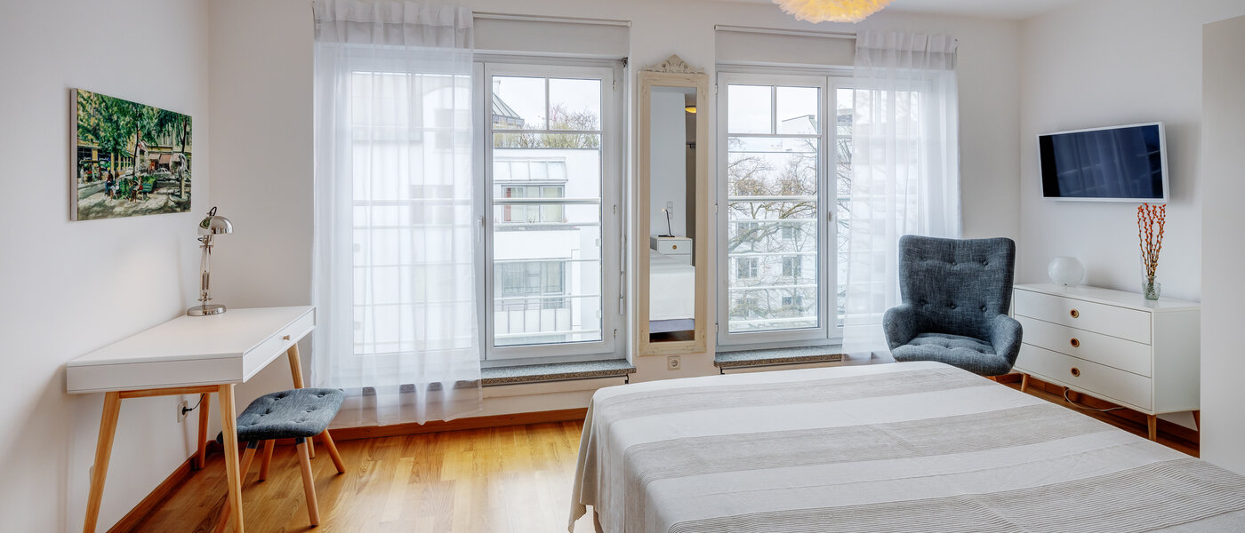 квартира München Schwabing (rechts der Leopoldstraße) 01 жилое пространство 1782