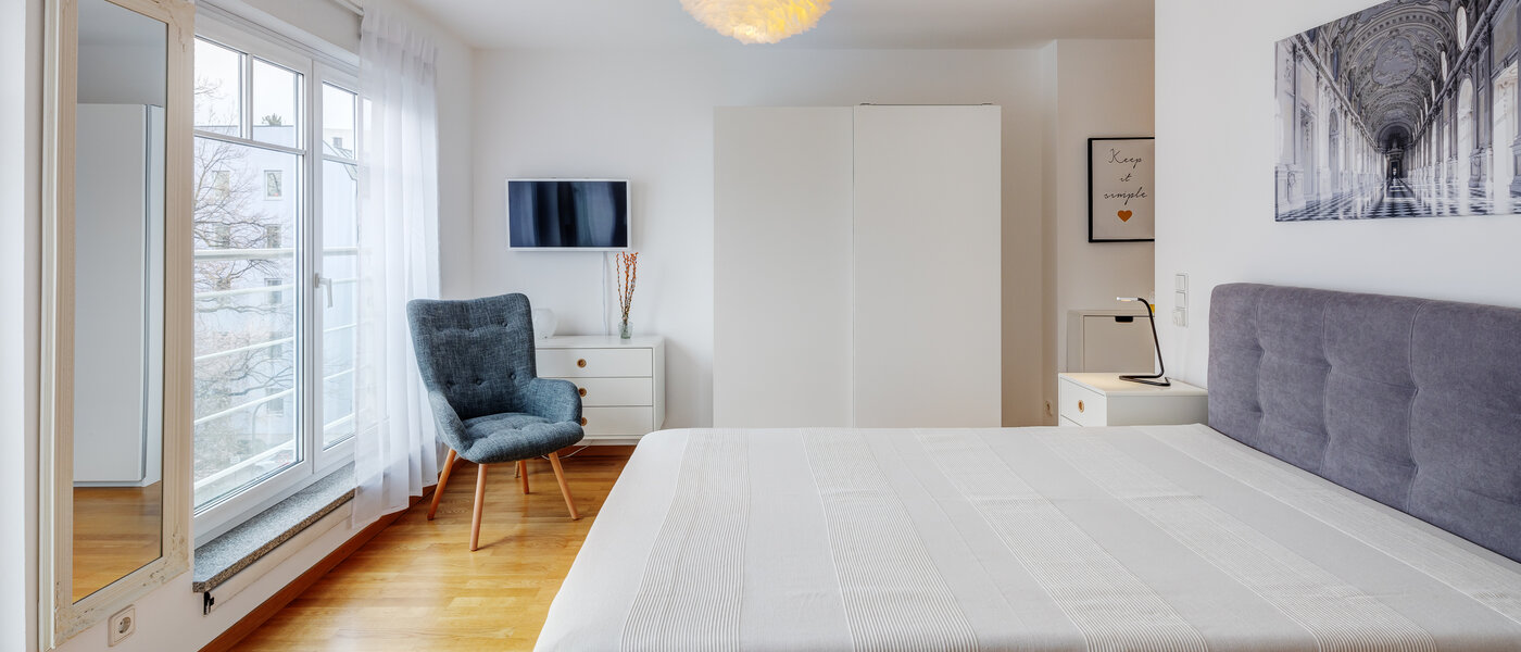 квартира München Schwabing (rechts der Leopoldstraße) 03 жилое пространство 1782