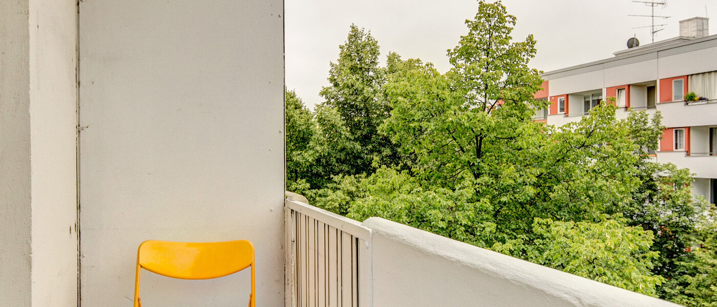 квартира München Sendling 01 балкон 1814