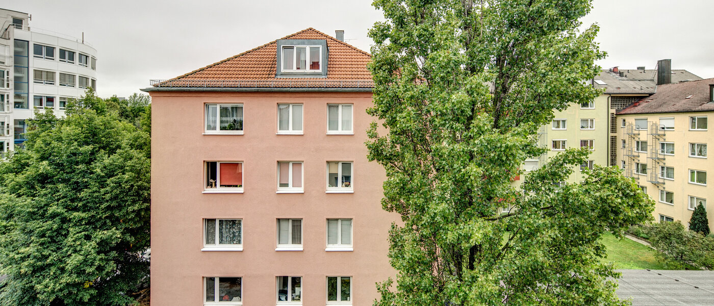 квартира München Sendling 01 вид из окна 1814