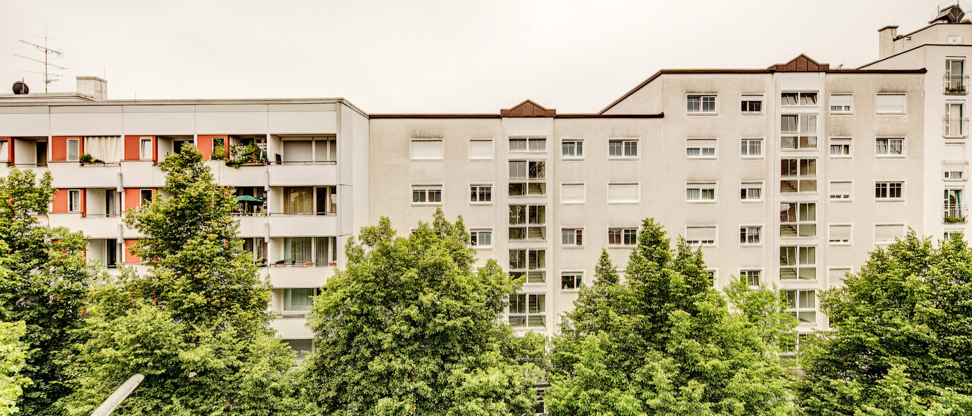 квартира München Sendling 02 вид из окна 1814