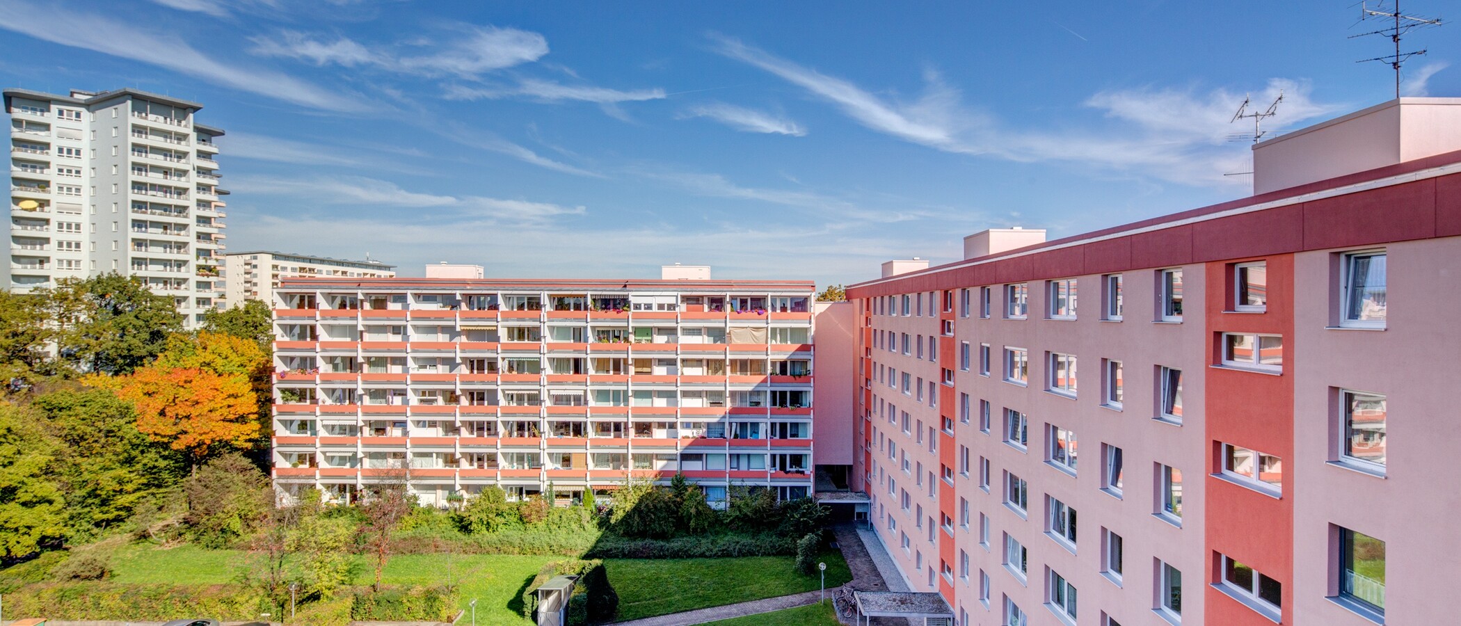 квартира München Obersendling 02 вид из окна 1866