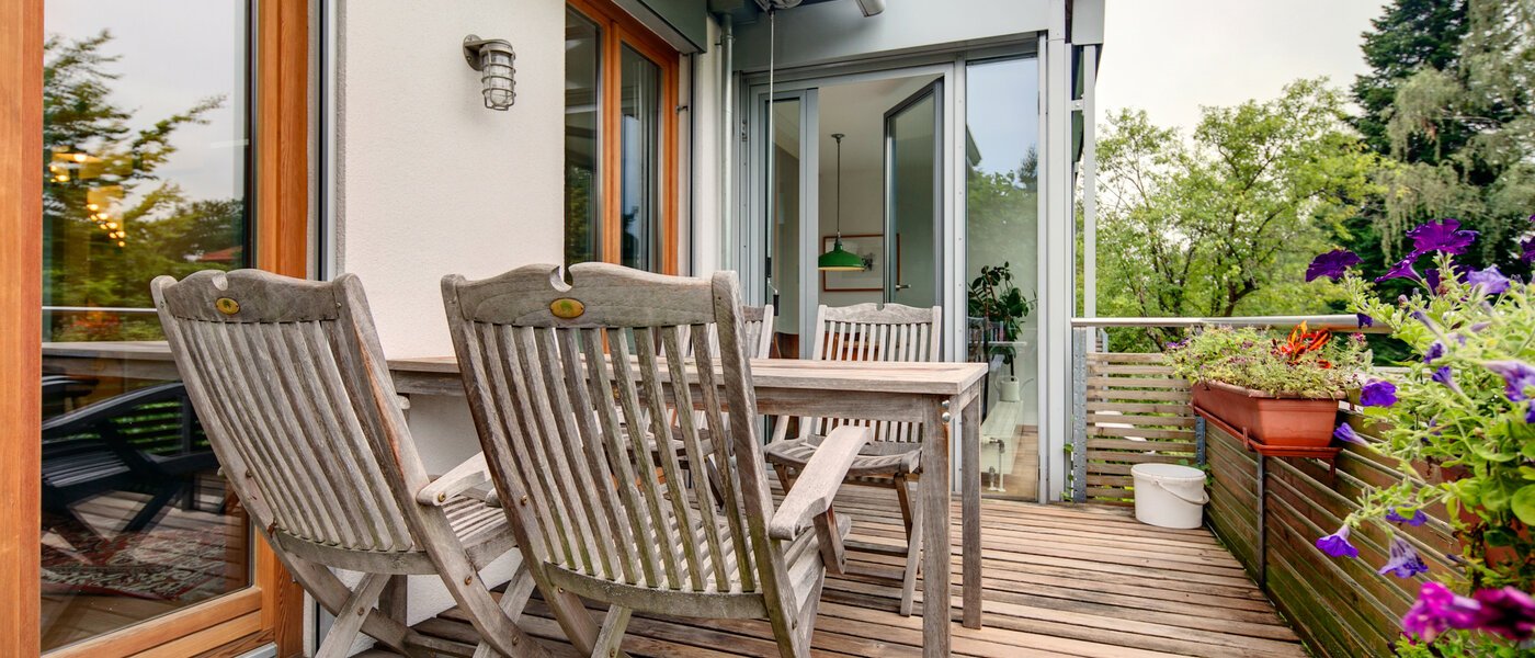 квартира München Großhadern 01 балкон 2051