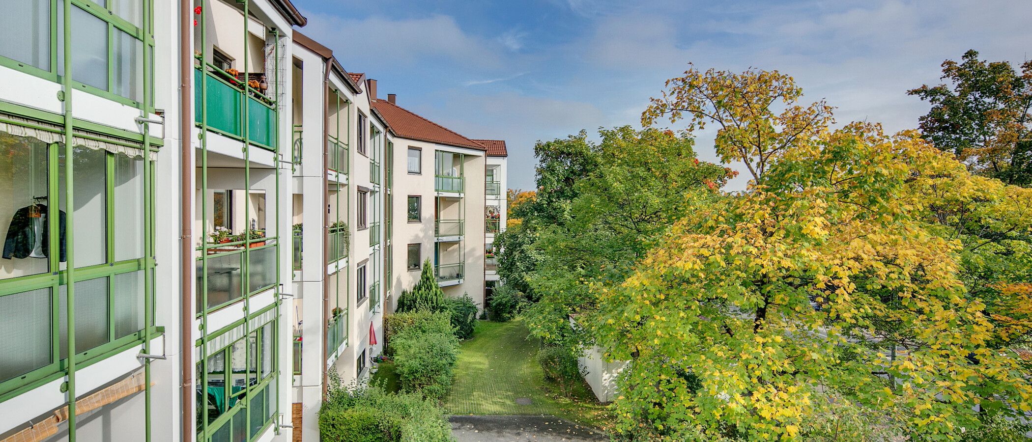 квартира München Denning 01 вид из окна 2167